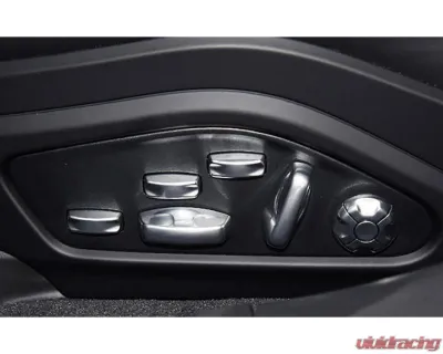 AutoTecknic Seat Adjustment Button Cap Set - Porsche 992 911 2022-2025 - ATK-PR-0035