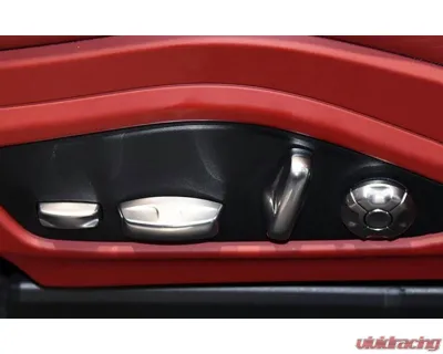 AutoTecknic Seat Adjustment Button Cap Set - Porsche 992 911 2022-2025 - ATK-PR-0035