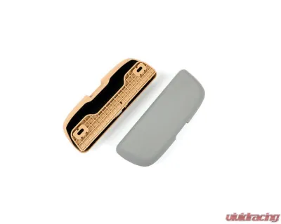 Auto Tecknic Grab Handle Sunglasses Case for Porsche Cayenne 2019-2023, Black - ATK-PR-0037
