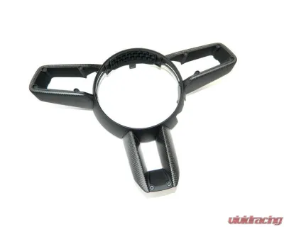 Auto Tecknic Carbon Fiber Steering Wheel Trim for Porsche 911 | 992 (2019-2025) - ATK-PR-0045