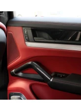 Auto Tecknic Carbon Fiber Interior Handle Set Gloss for Porsche Cayenne 2019-2025                                     - ATK-PR-0046-GF - Image 10