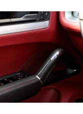 Auto Tecknic Carbon Fiber Interior Handle Set Gloss for Porsche Cayenne 2019-2025                                     - ATK-PR-0046-GF - Image 11
