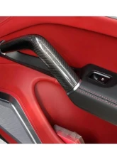 Auto Tecknic Carbon Fiber Interior Handle Set Gloss for Porsche Cayenne 2019-2025                                     - ATK-PR-0046-GF - Image 12