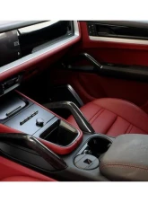 Auto Tecknic Carbon Fiber Interior Handle Set Gloss for Porsche Cayenne 2019-2025                                     - ATK-PR-0046-GF - Image 13