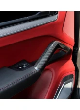 Auto Tecknic Carbon Fiber Interior Handle Set Gloss for Porsche Cayenne 2019-2025                                     - ATK-PR-0046-GF - Image 14