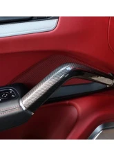 Auto Tecknic Carbon Fiber Interior Handle Set Gloss for Porsche Cayenne 2019-2025                                     - ATK-PR-0046-GF - Image 7