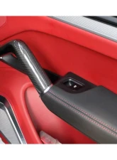 Auto Tecknic Carbon Fiber Interior Handle Set Gloss for Porsche Cayenne 2019-2025                                     - ATK-PR-0046-GF - Image 9