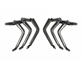 Auto Tecknic Carbon Fiber Interior Handle Set Satin for Porsche Cayenne 2019-2025
