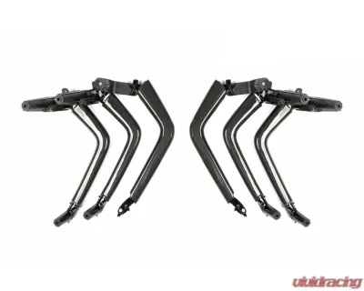 Auto Tecknic Carbon Fiber Interior Handle Set Satin for Porsche Cayenne 2019-2025 - ATK-PR-0046-SF