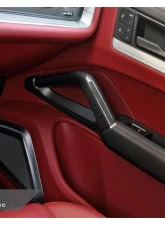 Auto Tecknic Carbon Fiber Interior Handle Set Satin for Porsche Cayenne 2019-2025                                     - ATK-PR-0046-SF - Image 7