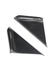 Auto Tecknic Dry Carbon Side Mirror Wind Deflector Set Gloss Finish for Porsche 992 2018-2025                                     - ATK-PR-0047-G - Image 2