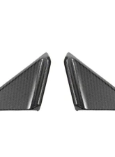 Auto Tecknic Dry Carbon Side Mirror Wind Deflector Set Matte Finish for Porsche 992 2018-2025                                     - ATK-PR-0047-M - Image 3