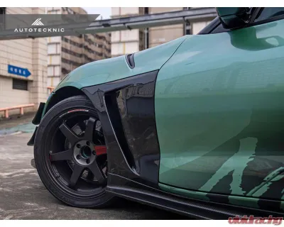 Auto Tecknic Dry Carbon V1 Fender Set for Toyota A90 Supra 2020-2025, Lightweight Carbon Fiber - ATK-TO-0012