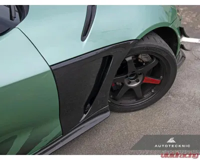 Auto Tecknic Dry Carbon V1 Fender Set for Toyota A90 Supra 2020-2025, Lightweight Carbon Fiber - ATK-TO-0012