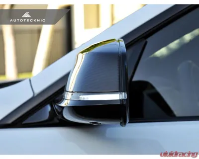 AutoTecknic Replacement Dry Carbon 2x2 Twill Weave Mirror Covers BMW E84 X1 | F20 1-Series | F22 2-Series | F30 3-Series | F32/F36 4-Series | F87 M2 2010-2018 - ATK-BM-0141-DCG