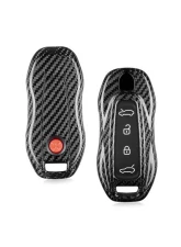 AutoTecknic Dry Carbon Fiber Key Remote Trim Porsche Macan EV 2024+                                     - ATK-PR-0060-BC - Image 2