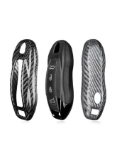 AutoTecknic Dry Carbon Fiber Key Remote Trim Porsche Macan EV 2024+                                     - ATK-PR-0060-BC - Image 3