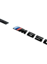IND Distribution Matte Black Painted Xdrive Trunk Emblem BMW M850i G15 2019-2025                                     - IND-G15XD-TB-MB - Image 4
