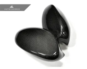 AutoTecknic Full Replacement Carbon Fiber Mirror Covers BMW E92 Coupe | E93 Cabrio | Pre-LCI 3 Series 2000-2006