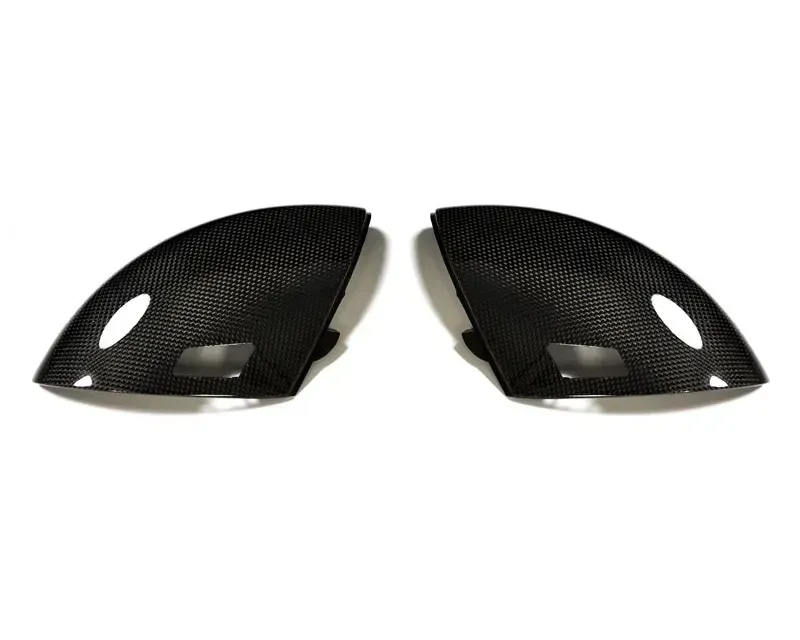 AutoTecknic Replacement Carbon Fiber Mirror Covers BMW E60 M5 | E63 M6 2004-2011 - BM-0154