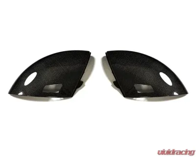 AutoTecknic Replacement Carbon Fiber Mirror Covers BMW E60 M5 | E63 M6 2004-2011 - BM-0154