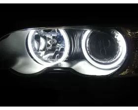 AutoTecknic 66 Led Angel Eyes Halo Kit BMW E46 3-Series Pre-Facelift Coupe/Sedan 1999-2005