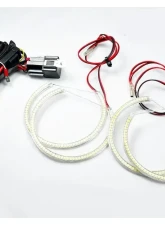 AutoTecknic 66 Led Angel Eyes Halo Kit BMW E46 3-Series Pre-Facelift Coupe/Sedan 1999-2005                                     - BM-0163 - Image 2