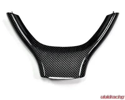 AutoTecknic Carbon Fiber Steering Wheel Trim BMW F10 | F11 5 Series M5 | M Sport 12-16 - BM-0182-M
