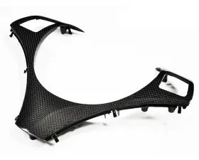 AutoTecknic Carbon Fiber Steering Wheel Trim BMW E90 | E92 | E93 3 Series | E82 1 Series With Sport Package Only Fits Steering Wheels With Metallic Trim 07-13
