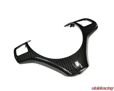 AutoTecknic Carbon Fiber Steering Wheel Trim BMW E9X M3 | 1M Coupe 08-13 - BM-0188