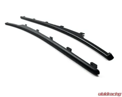 AutoTecknic Replacement ABS Matte Black Fender Slats BMW E63 Coupe | E64 Cabrio | 6 Series 2004-2011 - BM-0203