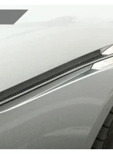 AutoTecknic Replacement Real Carbon Fiber Fender Slats BMW E63 Coupe | E64 Cabrio | 6 Series 2004-2011                                     - BM-0205 - Image 2