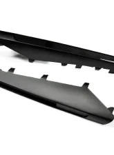 AutoTecknic Replacement ABS Matte Black Fender Gills BMW E90 Sedan | E92 Coupe | E93 Cabrio | M3 2008-2013                                     - BM-0208 - Image 2