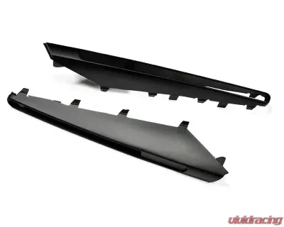AutoTecknic Replacement ABS Matte Black Fender Gills BMW E90 Sedan | E92 Coupe | E93 Cabrio | M3 2008-2013 - BM-0208