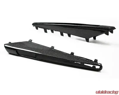 AutoTecknic Replacement Real Carbon Fiber Fender Gills BMW E90 Sedan | E92 Coupe | E93 Cabrio | M3 2008-2013 - BM-0210
