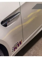 AutoTecknic Replacement Real Carbon Fiber Fender Gills BMW E90 Sedan | E92 Coupe | E93 Cabrio | M3 2008-2013                                     - BM-0210 - Image 2