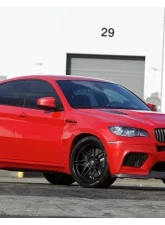 AutoTecknic Replacement ABS Stealth Black Front Grilles BMW E70 | E71 2007-2014                                     - BM-0224 - Image 2