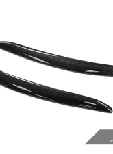 AutoTecknic Carbon Fiber Headlight Cover BMW M3 3-Series E92 | E93 2005-2013                                     - BM-0236-CF - Image 2