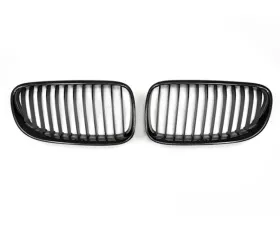 AutoTecknic Replacement Real Carbon Fiber Front Grilles BMW E92 Coupe | E93 Cabrio | 3 Series LCI 2008-2011