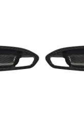 Auto Tecknic Dry Carbon Interior Door Handle Trim Set - Matte Finish BMW F87 M2 | F22 2-Series | F20 1-Series 2014-2021                                     - BM-0356-WA-M - Image 6