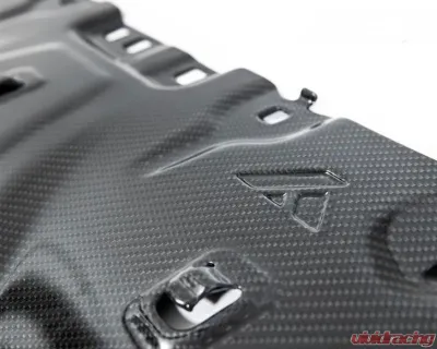 AutoTecknic Gloss | Matte 2x2 Twill Pre-Preg Dry Carbon Fiber Cooling Shroud BMW F90 M5 | F91 | F92 | F93 M8 2021+ - ATK-BM-ENG-CSH-F90