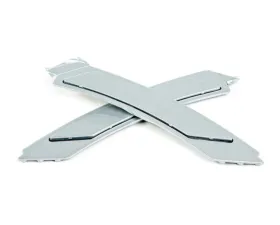 Auto Tecknic Painted Front Bumper Reflectors Alpine White for BMW E90 E91 2008-2011