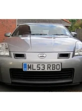 AutoTecknic Carbon Fiber Dual Air Ducts Nissan 350Z 2007-2008                                     - NS-0020-HR - Image 2