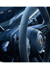 AutoTecknic Magnetic RS Shift Paddles w/ Red Shift Indicator Porsche 992 | 971.2 | 95B.2 | 9Y0.2                                     - ATK-PR-0036-RS-B-R - Image 6