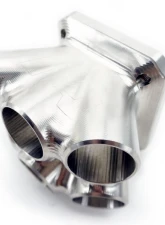 Powerhouse Racing Billet Machined 2.16inch ID Single WG Outlet Single Scroll Collector for S45 Manifold                                     - FB.06.SS.B.T4.S.6.168.1.216 - Image 4