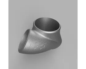 Powerhouse Racing 304 Stainless Steel 2.16inch ID Single WG Outlet Single Scroll Cast Collector for S45QR | S23QR Manifolds