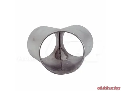 Powerhouse Racing 1.25inch Pipe SCH10 Triple Inlet 2.0inch Pipe SCH10 Single Outlet 304 Stainless Steel Cast Collector - FB.06.SS.C.3.144.1.216