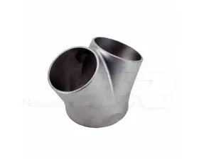 Powerhouse Racing 1.5inch Pipe SCH10 Triple Inlet 2.5inch Pipe SCH10 Single Outlet 304 Stainless Steel Cast Collector