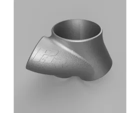 Powerhouse Racing 304 Stainless Steel 2.16inch ID Single WG Outlet Single Scroll Cast Collector for V50QR Manifold