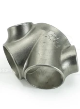 Powerhouse Racing 304 Stainless Steel 3.26inch Outlet Single Scroll Cast Collector                                     - FB.06.SS.C.326.S.2.264.2.166 - Image 3